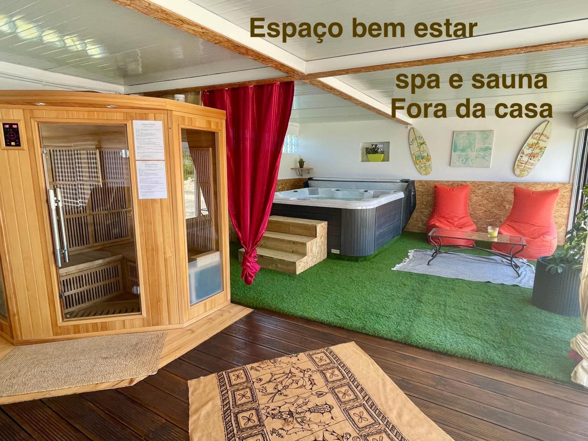 L'Escale Au Portugal Villa-B&B-Spa Ataija de Baixo Bagian luar foto
